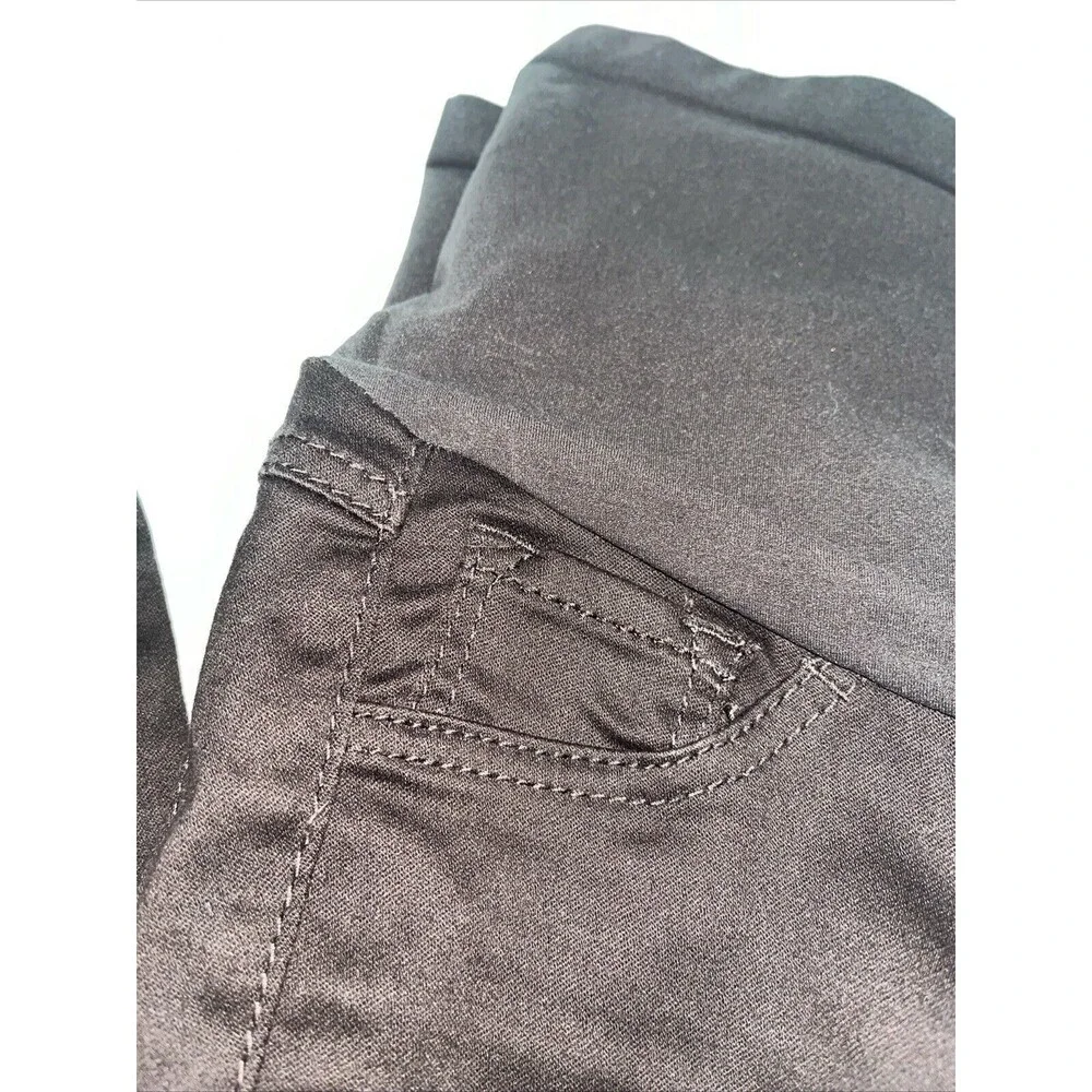 Motherhood Women's Maternity Jeans Dark Brown Stretch Size XSmall NWOT - Picture 2 of 6